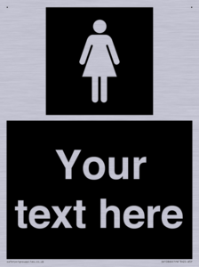 Custom information: black panel female